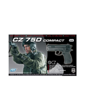 Replique CZ 75D compact GNB + 1 chargeur supplementaire