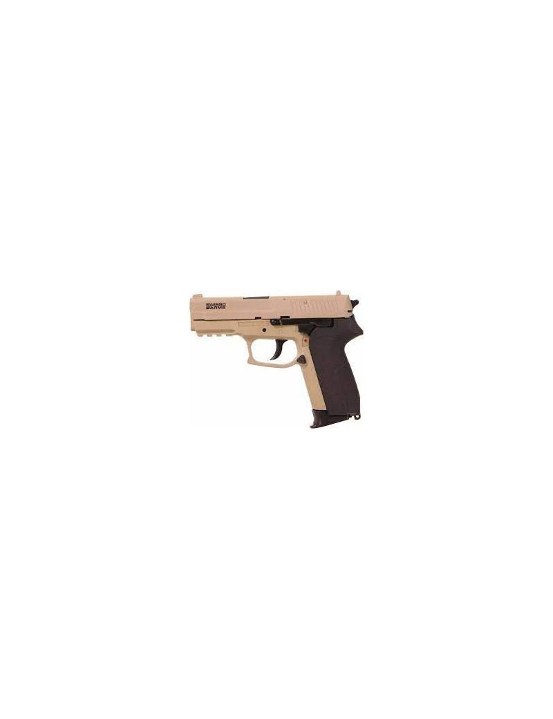 Pistolet SP2022 MILE Co2 NBB Swiss Arms - Tan