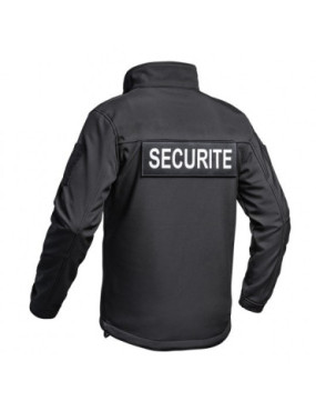 Veste Softshell SECU-ONE flap Securite noir