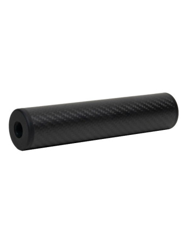 Silencieux Airsoft Swiss Arms Carbone 170x37mm filetage 14mm
