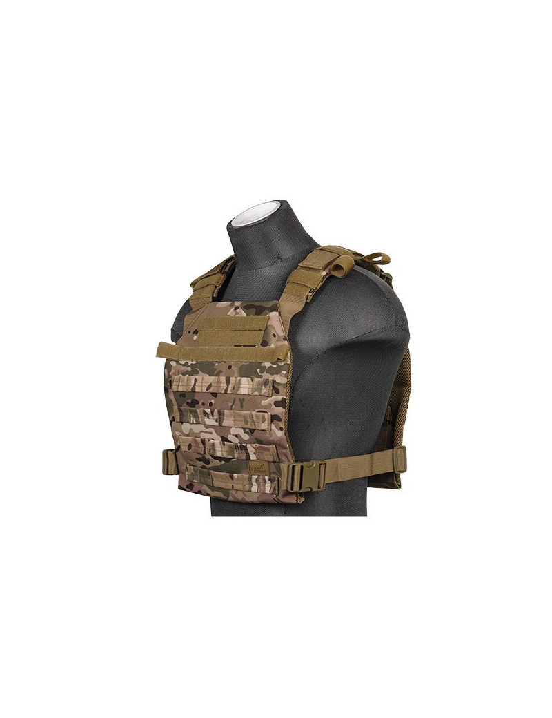 Gilet leger Plate carrier Camo 1000D