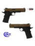 Colt 1911 Combat Gaz Tan et Noir