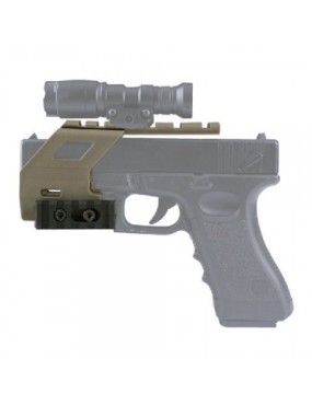 RAIL POUR PISTOLETS DE LA SERIE GLOCK TAN WO-GB49T