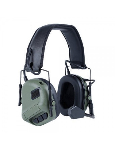 CASQUE AUDIO AVEC MICROPHONE VERT WO-HD08V