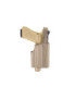 HOLSTER GLOCK TAN AVEC LAMPE