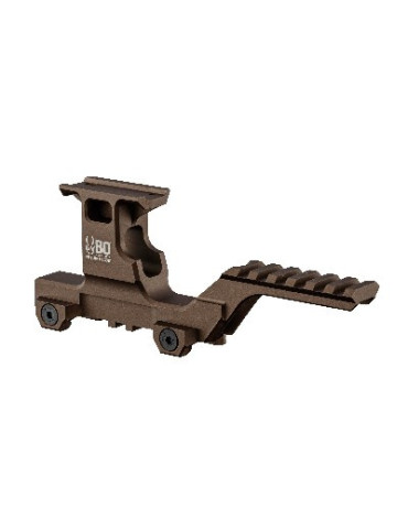 Rail deporte pour Red dot BO Manufacture TAN