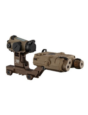 Rail deporte pour Red dot BO Manufacture TAN