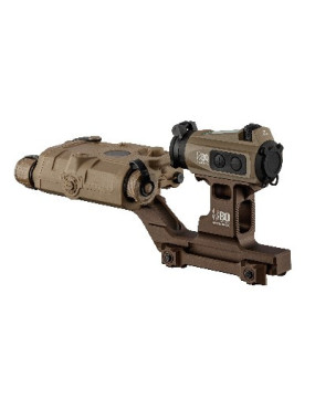 Rail deporte pour Red dot BO Manufacture TAN