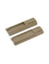 SET 2 RAILS COULISSANTS 20MM TAN AVEC POCHE POUR SWITCH