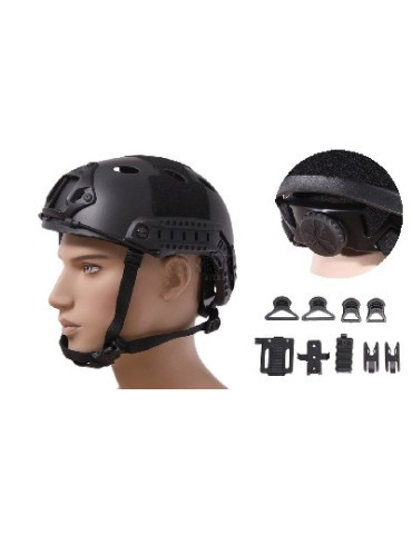 CASQUE FAST PJ NOIR REGLABLE EMERSON