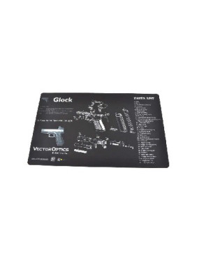 TAPIS DE DEMONTAGE REPLIQUE DE POING GLOCK VECTOR OPTICS