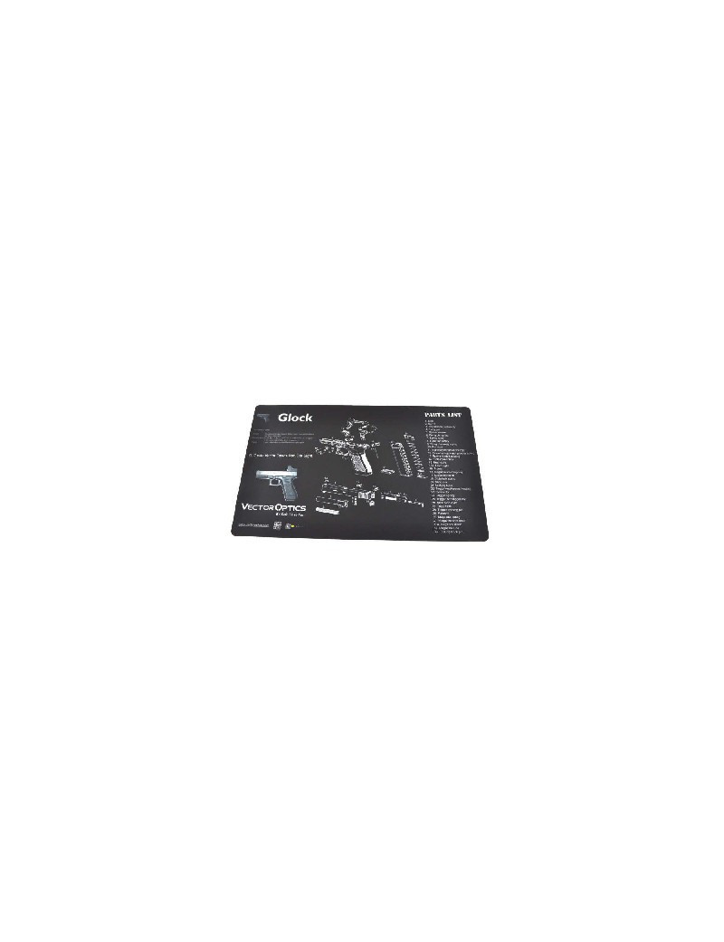 TAPIS DE DEMONTAGE REPLIQUE DE POING GLOCK VECTOR OPTICS