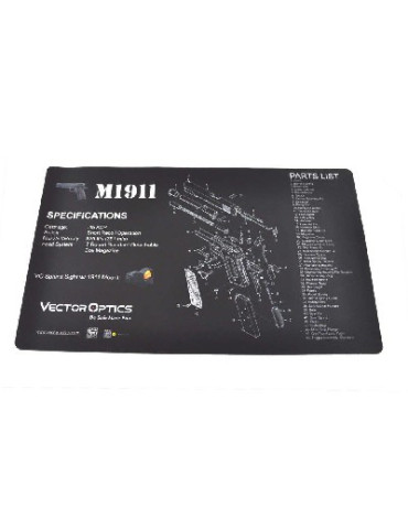 TAPIS DE DEMONTAGE REPLIQUE DE POING M1911 VECTOR OPTICS