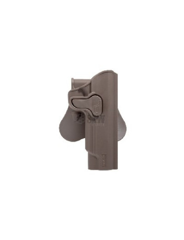 HOLSTER 1911 AMOMAX TAN DROIT