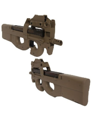 FN P90 AEG TAN RED DOT