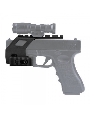 RAIL POUR PISTOLETS DE LA SERIE GLOCK NOIR WO-GB49B