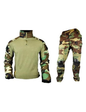 TENUE COMPLETE WOODLAND XL CAMO JSWAR-W-XL