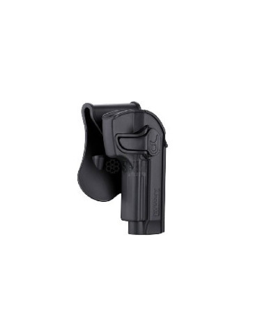 HOLSTER M92 RIGIDE  NOIR DROIT