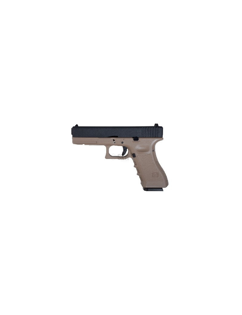 MK1 G17 TAN CO2 BLOW BACK METAL SLIDE SAIGO DEFENSE