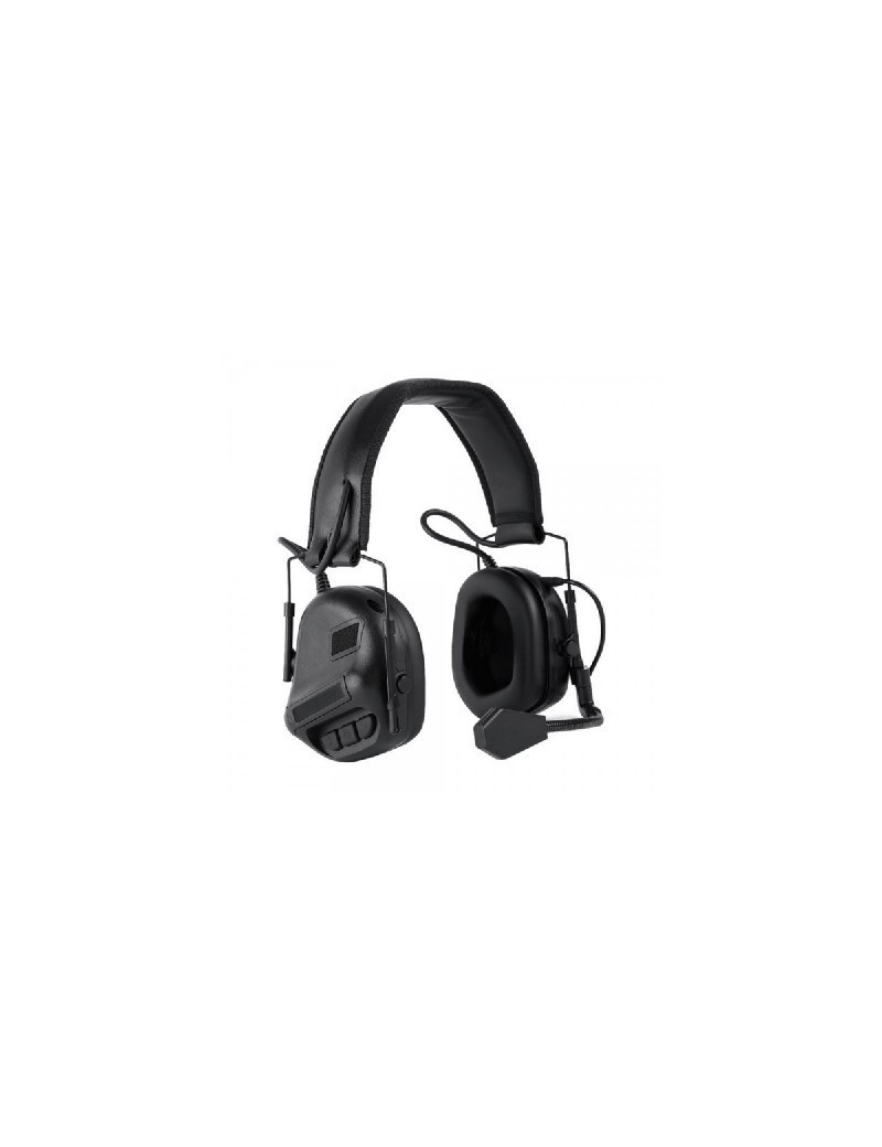 CASQUE AUDIO AVEC MICROPHONE NOIR WO-HD08B