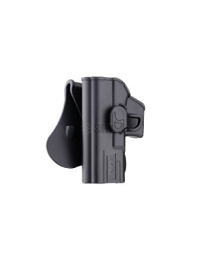 HOLSTER GLOCK GAUCHER NOIR