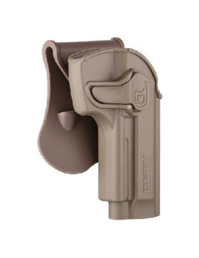 HOLSTER GLOCK TAN AMOMAX DROIT