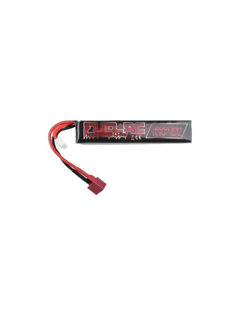 BATTERIE LI-PO 11v1 X 1200MAH 15C CONNECTEUR DEAN