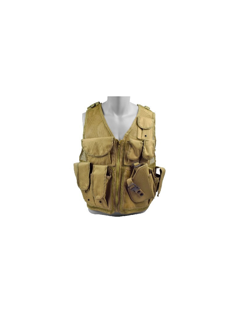 GILET TACTIQUE ROYAL TAN 06557 TAN