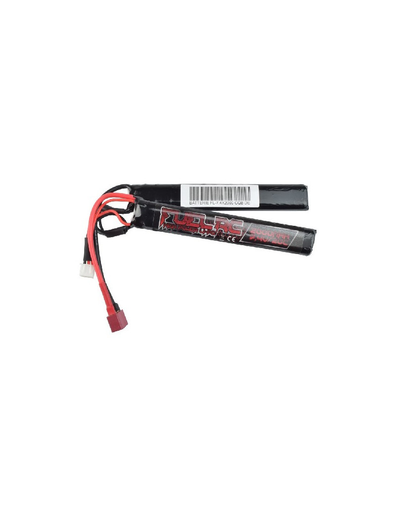 Batterie LIPo 7v4 2000 mah T DEAN Fuel RC