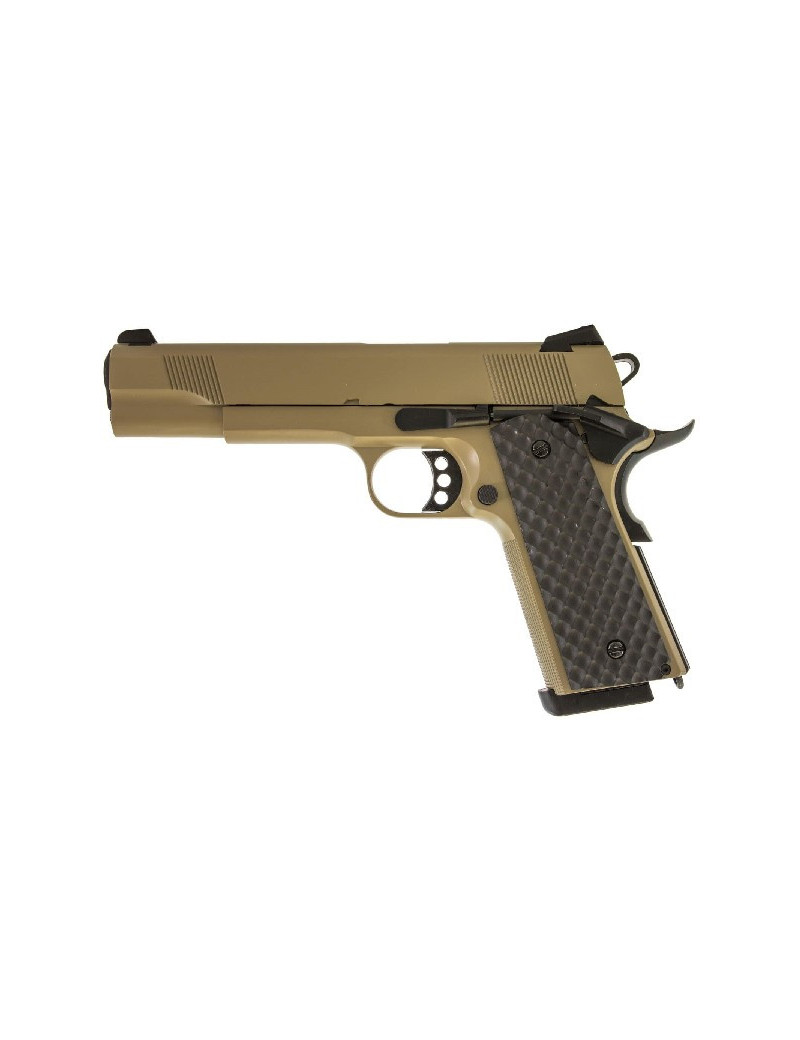 1911 Tan MEU Raven GBB Full Metal