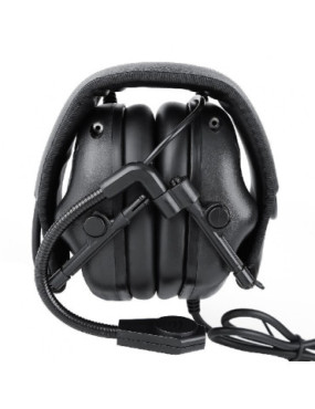 Casque Audio Noir pour Tete avec Reduction de Bruit Wosport