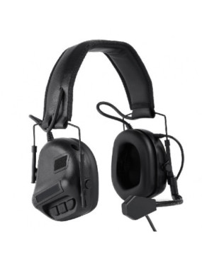 Casque Audio Noir pour Tete avec Reduction de Bruit Wosport