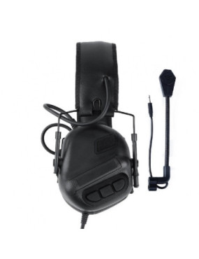 Casque Audio Noir pour Tete avec Reduction de Bruit Wosport