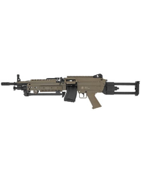 FN MINIMI M249 PARA Tan AEG Electronic Trigger Nylon Fibre