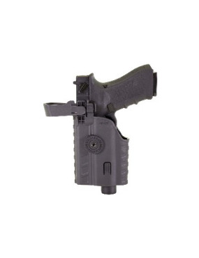 HOLSTER GLOCK NOIR AVEC LAMPE