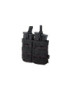 PORTE CHARGEURS DOUBLE 36/AK/M14/SR25 NOIR DELTA TACTICS