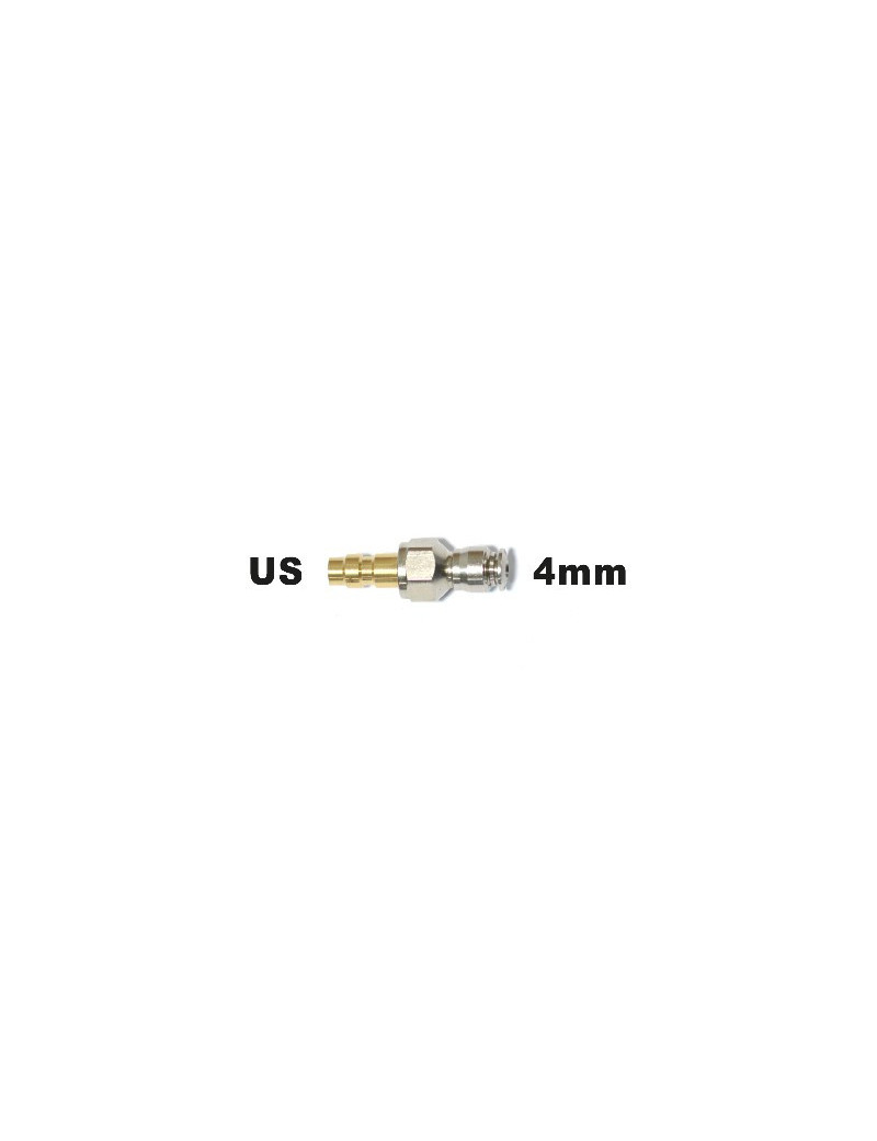 Adaptateur male US vers flexible macroline 4mm