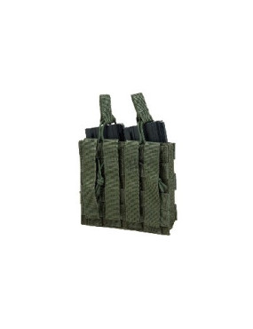 PORTE CHARGEURS DOUBLE M4 VERT DELTA TACTICS