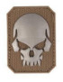 PATCH SKULL TAN