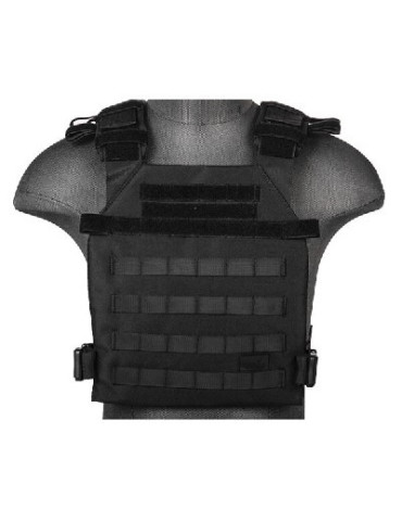 Gilet Leger Noir 1000D Lancer Tactical