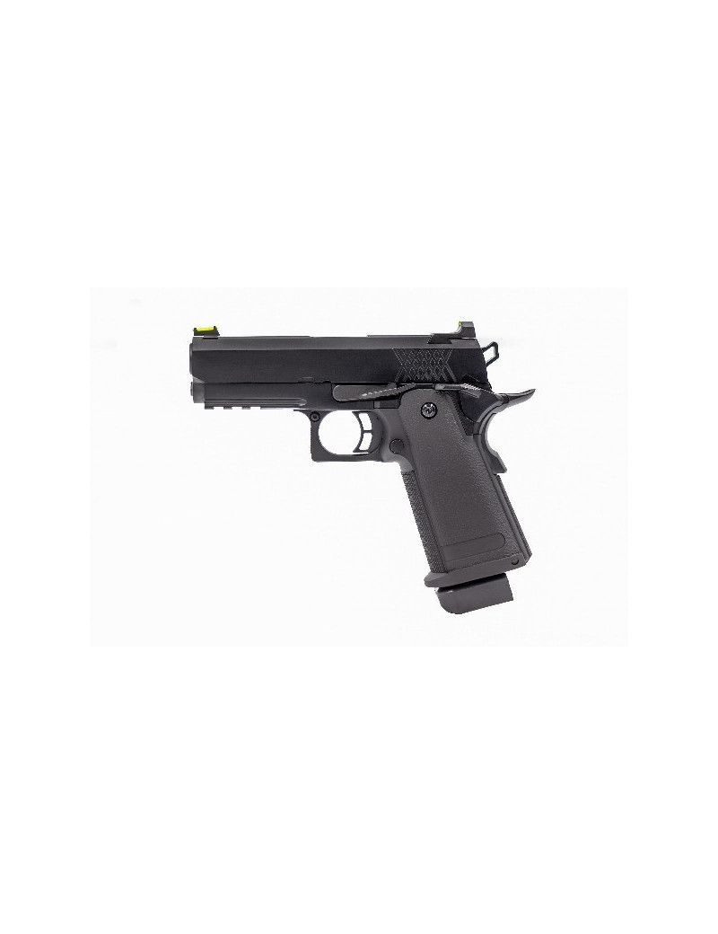 Replique GBB Raven gaz Hi-Capa 38 Pro Noir 09J