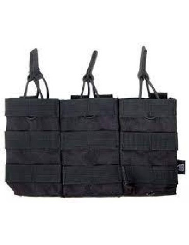 Triple Porte Chargeurs Noir AR15 Delta Tactics
