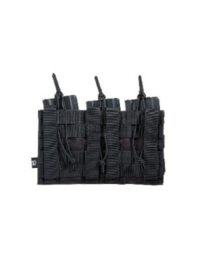 Triple Porte Chargeurs Noir AR15 Delta Tactics