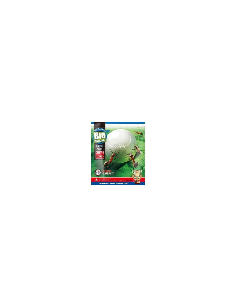 BILLES BIO 028G 1KG BLANCHES GG