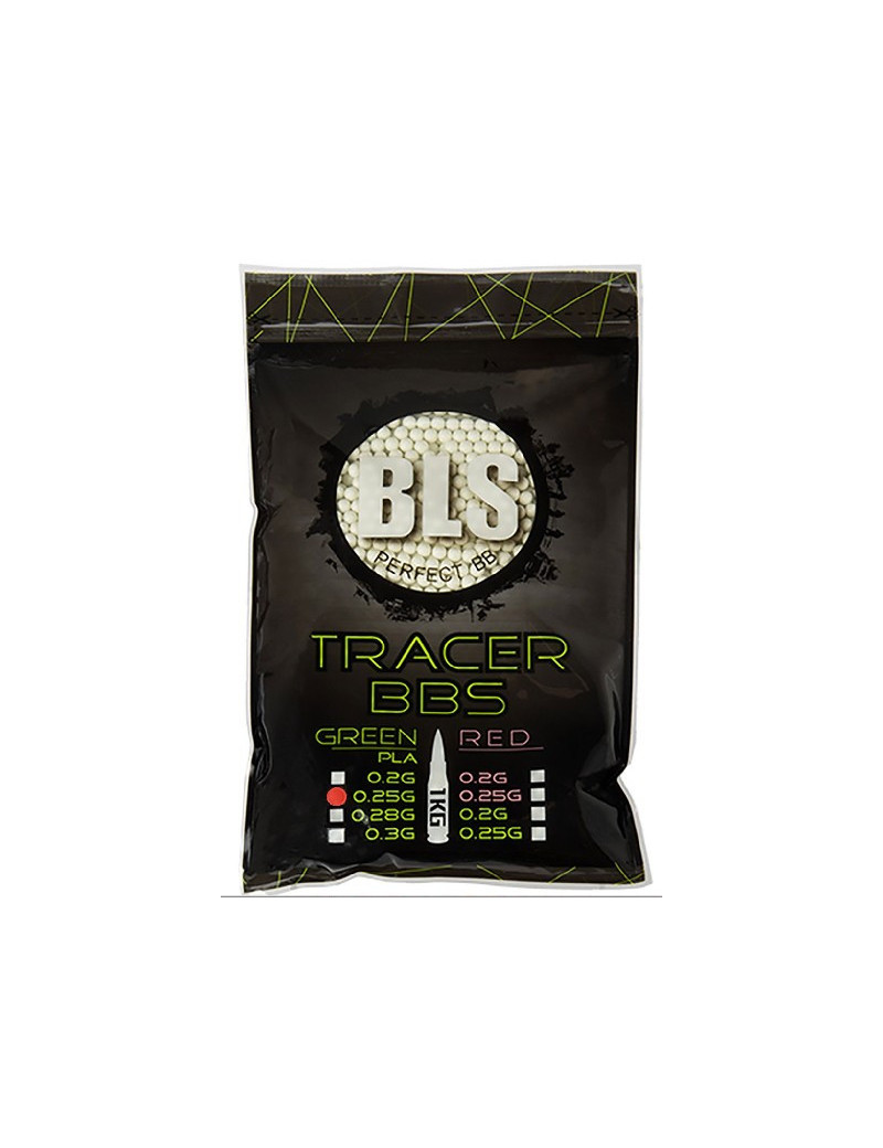 BILLES TRACANTES 025GR VERTES Paquet de 500gr