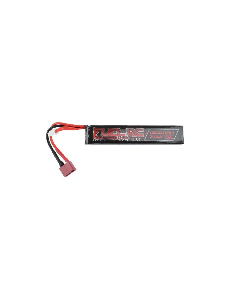 Batterie LIPo 7v4 1200mah T DEAN Fuel RC