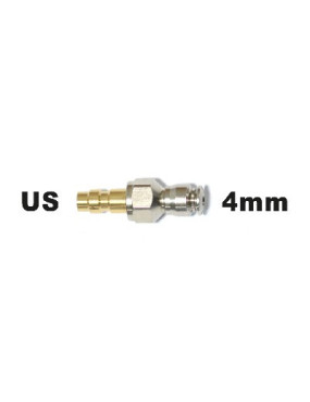 Adaptateur male US vers flexible macroline 4mm