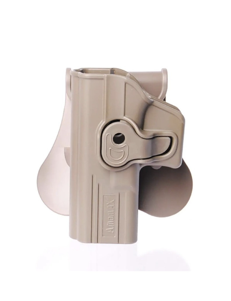 Amomax Holster Tan Gaucher pour Glock