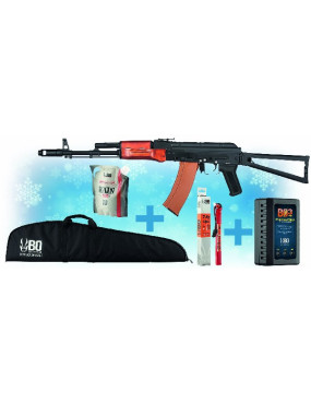 PACK AKS 74N + batterie Lipo + chargeur + housse 1J