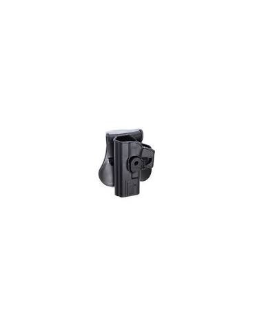 Amomax holster pour Glock 19/23/32 Gaucher Noir